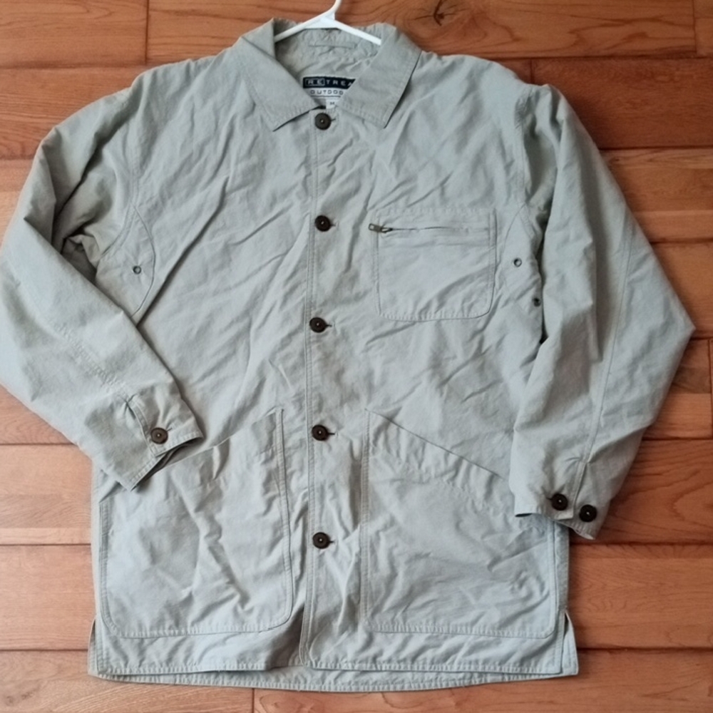 Retreat Men's Light Beige Shirt Jacket